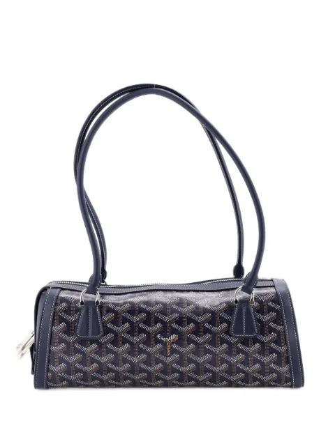Goyard Pre-Owned Bonbonnière Bag Coated Canvas shoulder bag Blue IDPEPHZ1Y5FPM2XV