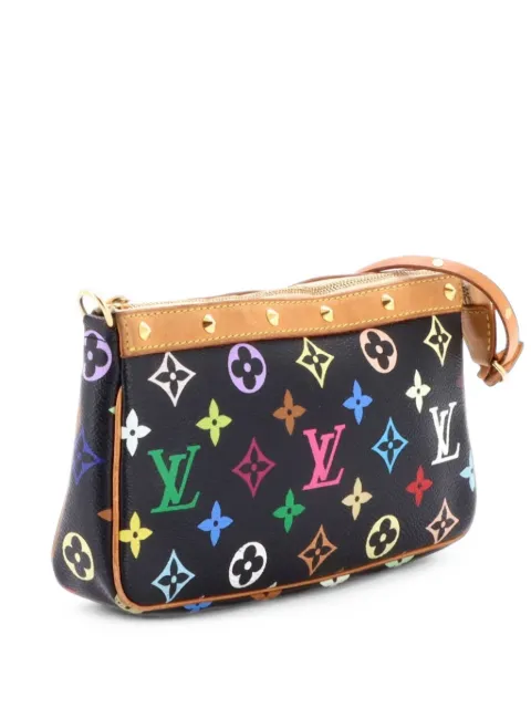 Louis Vuitton Pre-Owned Pochette Accessoires Monogram Multicolor clutch bag Black J2UZW8M3E0KEP6O9