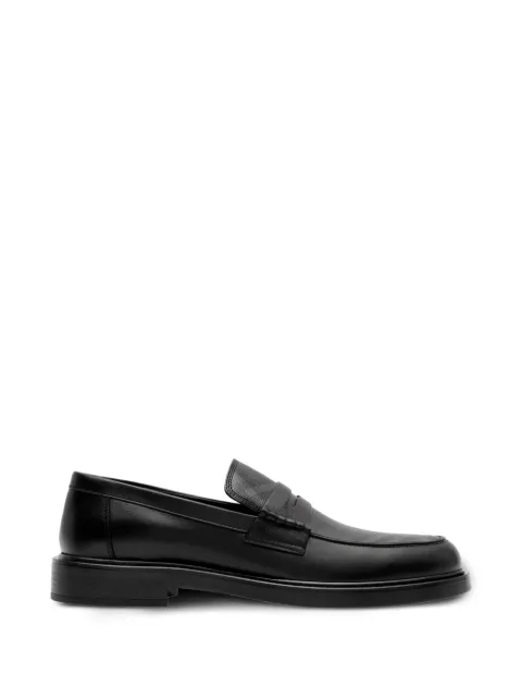 Burberry leather Pembroke loafers Black 8135365