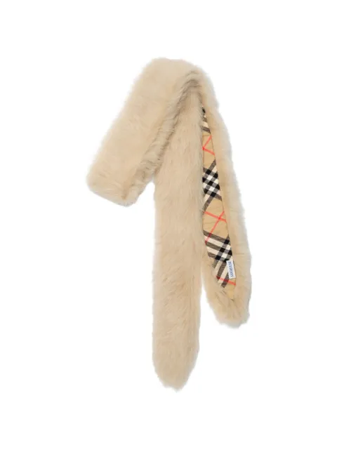 Burberry lamb-fur scarve Neutrals 8133832