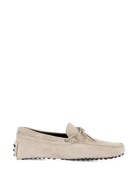 Aurélien Softey tie-detail loafers Grey 060241205010002