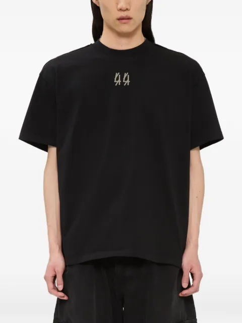 44 LABEL GROUP Mega 44 logo-print short-sleeve T-shirt Black B0030670FA706