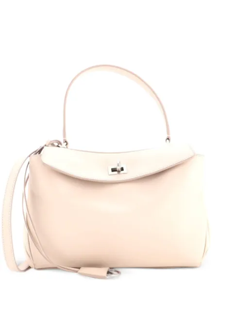 Balenciaga Pre-Owned Rodeo Leather Small shoulder bag Neutrals R91L51TMQIQJ37WR