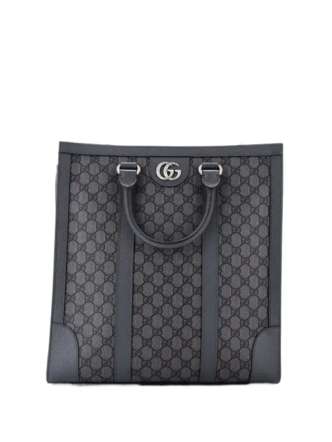 Gucci Pre-Owned Ophidia Convertible Open GG Coated Canvas Tall tote bag Grey PD4VCJR2QR6WP5XA