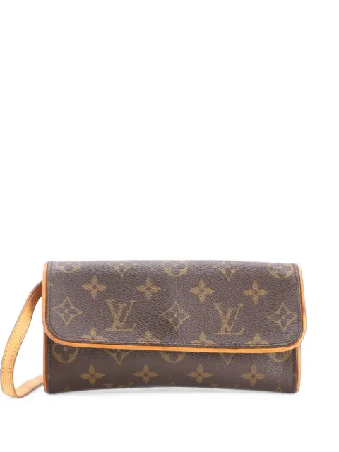 Louis Vuitton Pre-Owned Twin Handbag Monogram Canvas PM crossbody bag Brown R0M2E5IXET4JP822