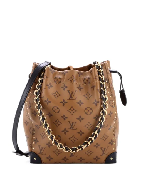 Louis Vuitton Pre-Owned Noe Trunk Bag Reverse Monogram Canvas PM bucket bag Brown GUSN2G21K78WWLPS