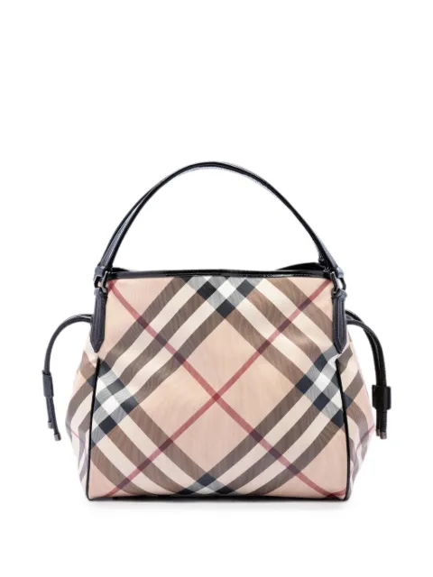 Burberry Pre-Owned 2000-2017 Supernova Check Coated Canvas Bilmore tote bag Neutrals BY31V4D9AZMMXQ99