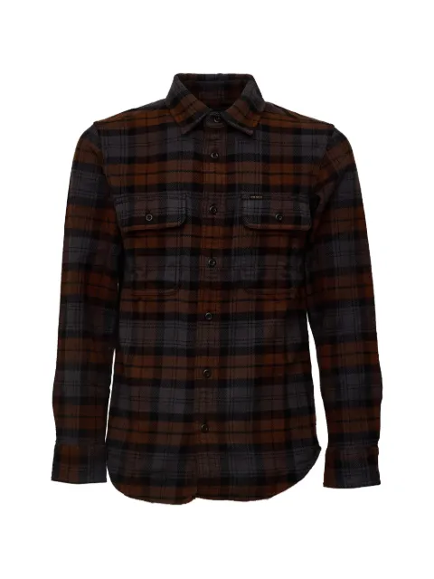 Filson Alaskan Guide check flannel shirt Brown FMCAM0016W0322
