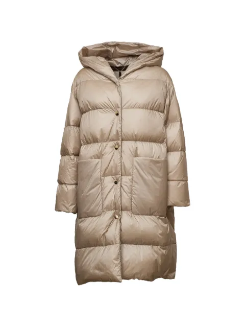 Max Mara quilted hooded coat Neutrals 2629496065600
