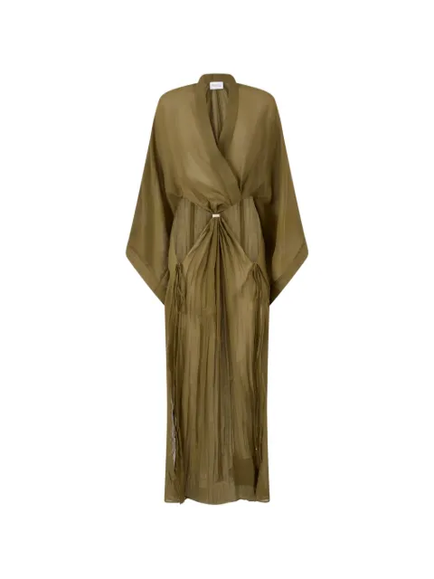 The Attico military green maxi dress Green 260WCW00274CCC103AA