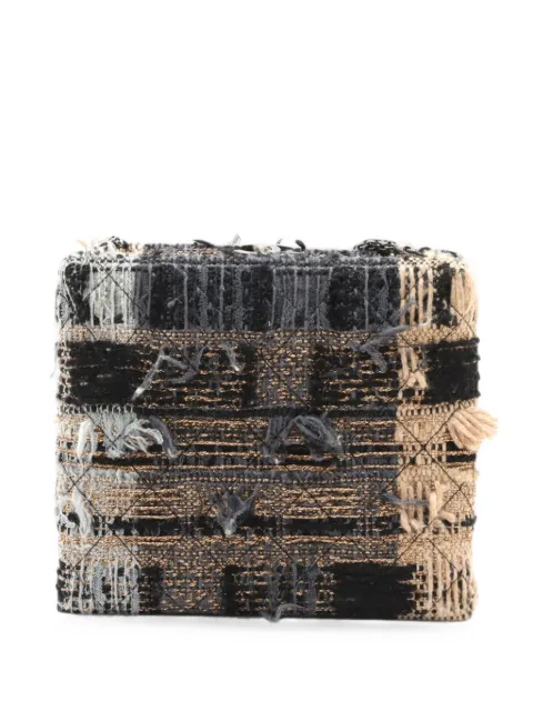 CHANEL Pre-Owned 2016-2017 Multicolor Tweed Quadrato Box crossbody bag Black SGB8G39U749YNCUR