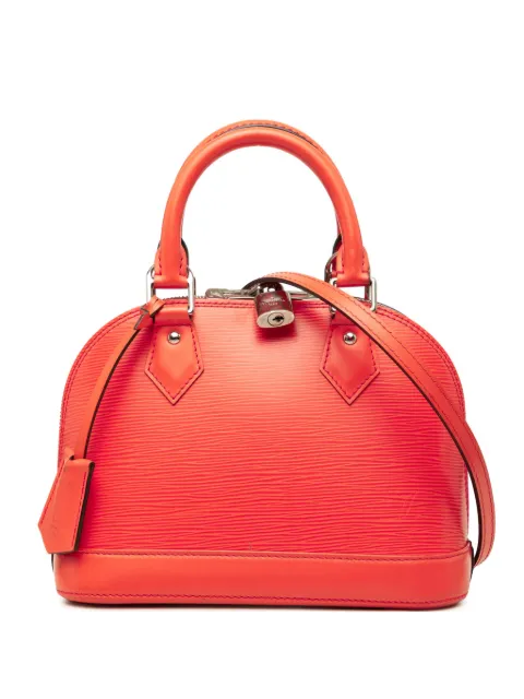 Louis Vuitton Pre-Owned 2015 Epi Alma BB satchel Orange CW0N1BAM0IGOFZ36
