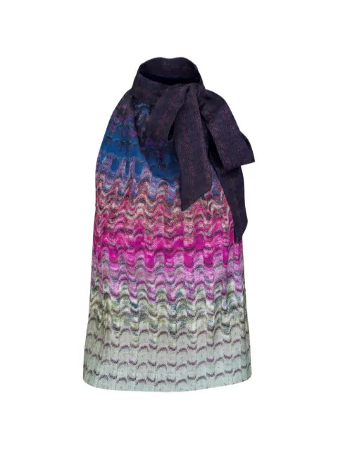 Missoni top with iridescent kaleidoscopic-motif Pink DS26WK0LSMSOT