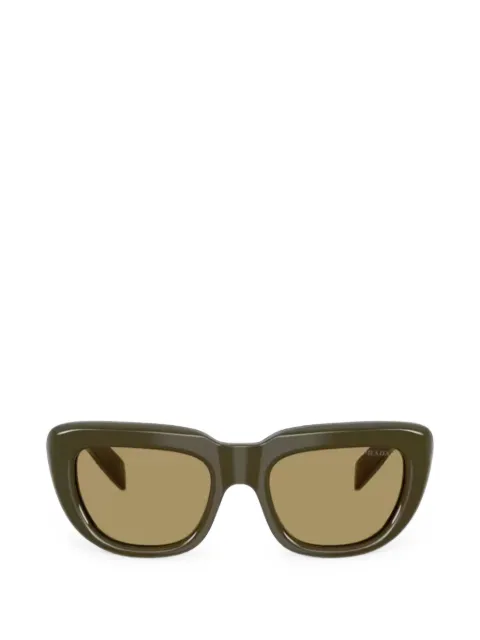 Prada square cat-eye sunglasses Green 0PRD07S26J70G