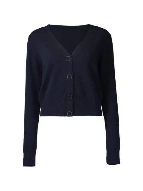 MISHA V-neck cashmere cardigan Blue MCCR004