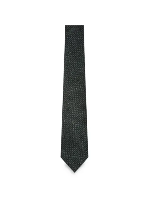 Canali geometric-pattern tie Green 18HJ046293
