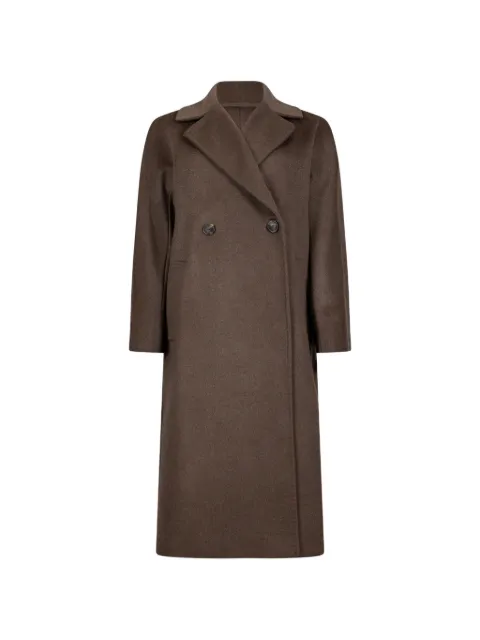 Weekend Max Mara double-breasted belted coat Brown 5016102600014