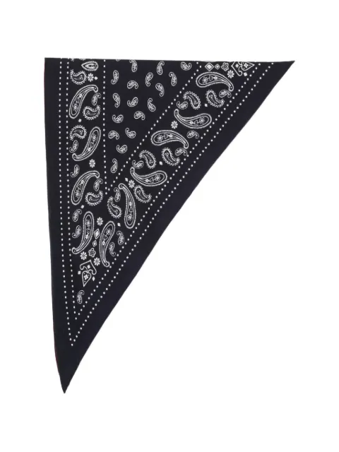 Destin paisley-print bandana scarf Blue BOX12TRIBANDANANAVYPORT