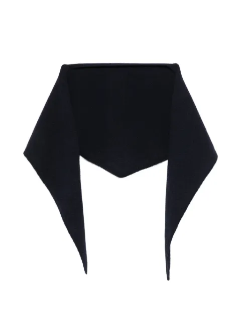 BeYou pointed-tip scarf Blue CD7050080