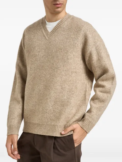 Les Deux V-neck long-sleeve sweater Neutrals 1002173LIGHTSANDMELANGE