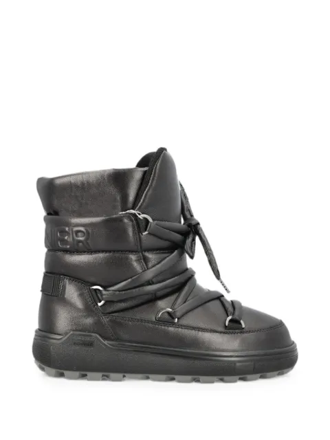 BOGNER quilted lace-up snow boots Black 22646624001