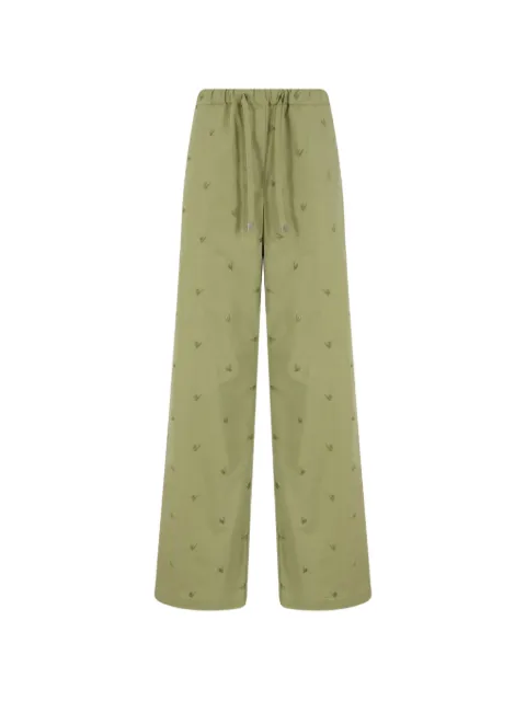 The Attico military-green pants Green 260WCP00263CCC104MA