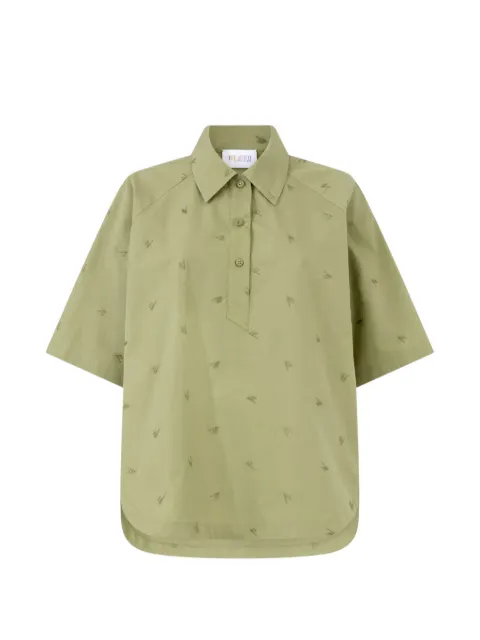 The Attico military-green shirt Green 260WCH00047CCC104MA