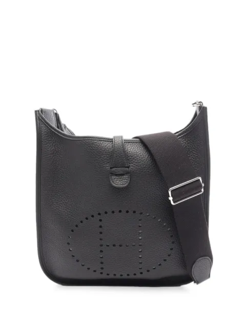 Hermès Pre-Owned 2025 Clemence Evelyne III 29 crossbody bag Black YQK39DN3JMIAH6KX
