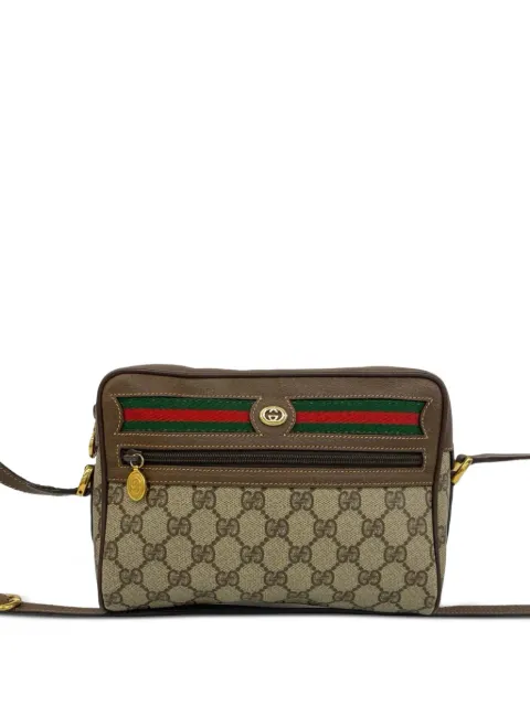 Gucci Pre-Owned 20th Century GG Supreme Web crossbody bag Neutrals QORUFK61NCM2QW58