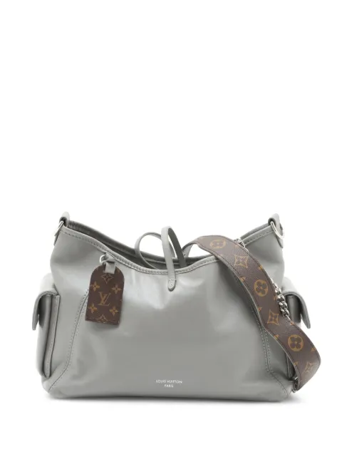 Louis Vuitton Pre-Owned 2021-2026 Lambskin CarryAll Cargo Vibe PM satchel Grey N36MRZX7MPQ4XV3I