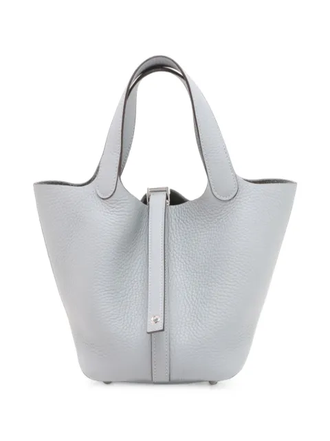 Hermès Pre-Owned 2025 Clemence Picotin 18 handbag Grey 72PFEWYW07HTCHRI
