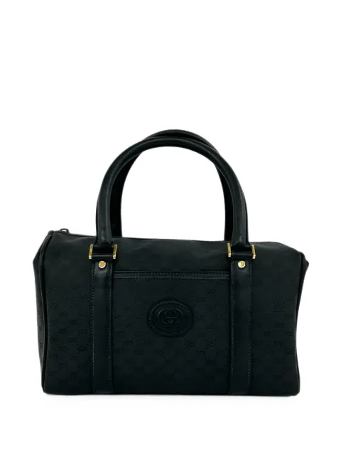 Gucci Pre-Owned 20th Century Microguccissima Coated Canvas handbag Black IR6B3XSC1NOJOLZW