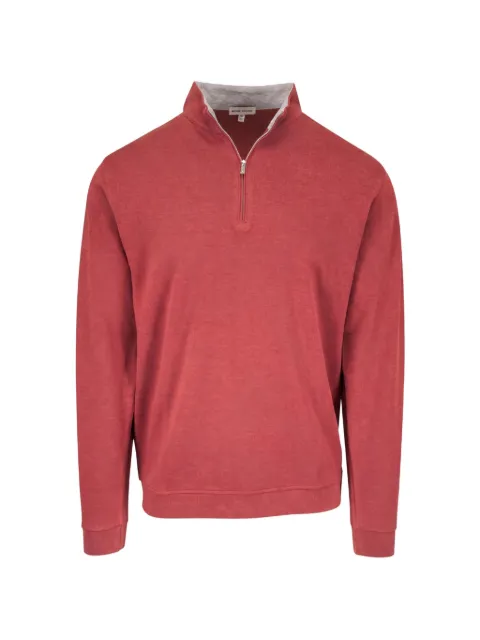 Peter Millar quarter-zip sweater Red MF26K49