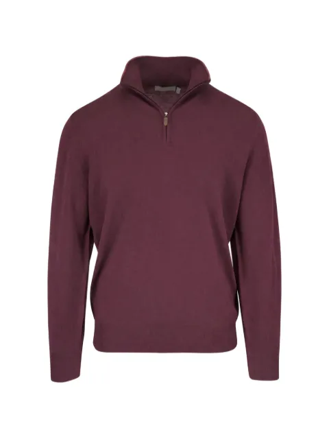 Canali quarter-zip sweater Red MK02481902C0015