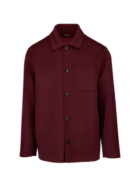 Kiton button-up shirt jacket Red UW2470V0405L