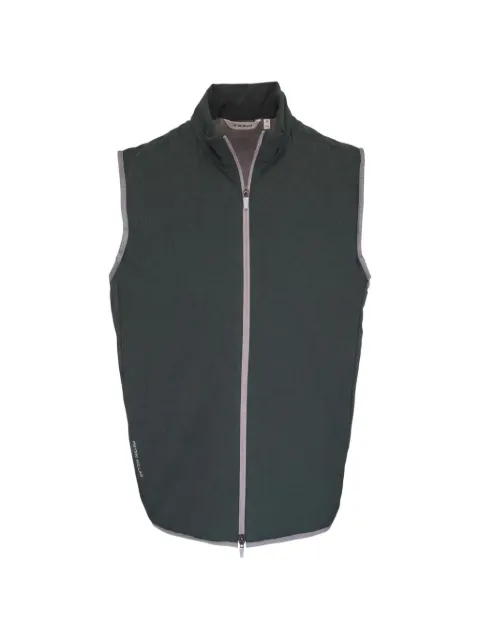 Peter Millar zip-up gilet Green MF26EZ05