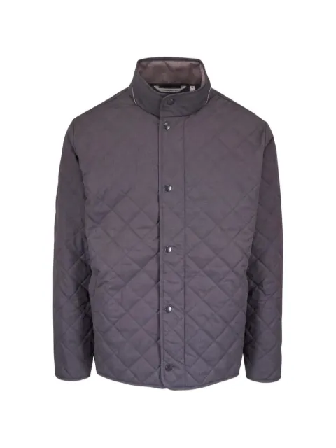 Peter Millar quilted high-neck jacket Grey MF26Z02
