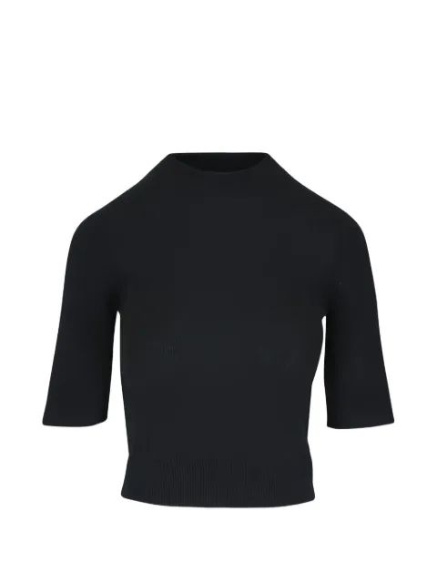Le Kasha Chypre short-sleeve sweater Black CHYPRE
