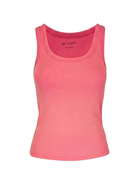 AG Jeans Ashley ribbed-knit tank top Pink FXR71658ORSP