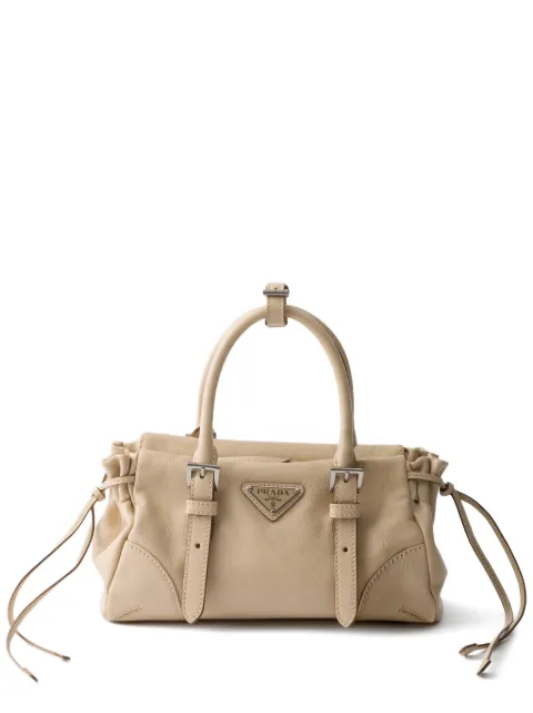 Prada Karin small leather bag Neutrals 1BA499VOOO2ZQX