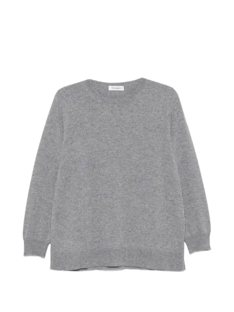 Kangra fine-knit crew-neck sweater Grey 450801