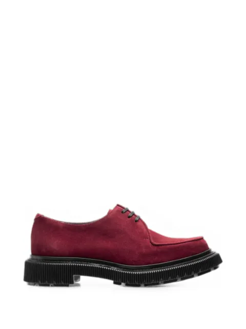 Adieu Paris Type 124 lace-up suede shoes Red TYPE124