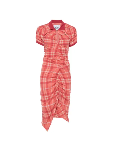Vivienne Westwood Pullong asymmetric dress Red 16010051J00C1