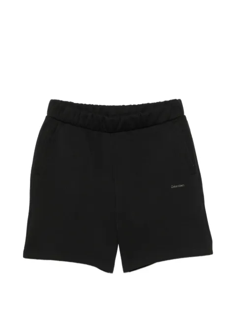 Calvin Klein logo-print jersey shorts Black LVGMF6S801UB1