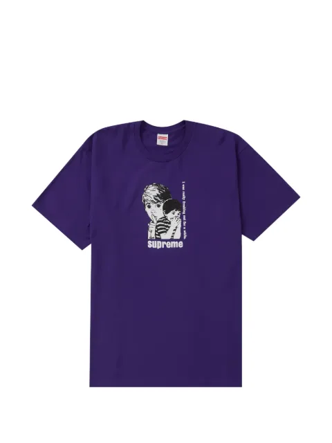 Supreme graphic-print T-shirt Purple FW23T37PURPLE