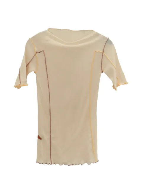 Baserange exposed-seam T-shirt Neutrals TTG1RESP26