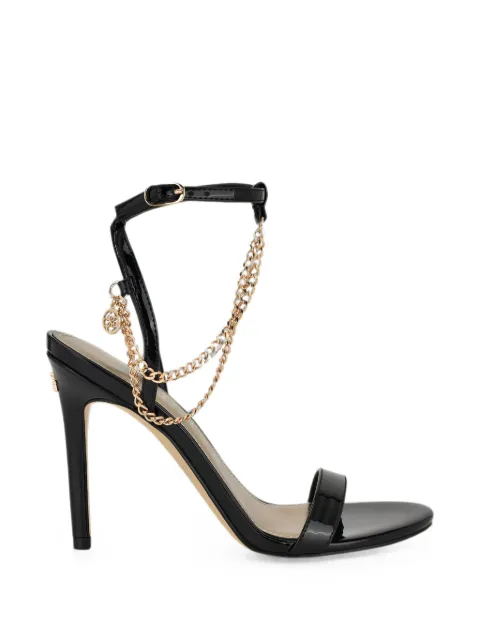 GUESS USA Miamy chain-link ankle-strap sandals Black GWMIAMY