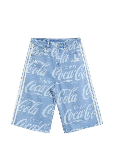 adidas x Coca-Cola Classic Sport denim shorts Blue KY2112
