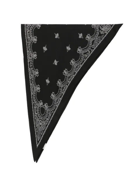 Destin bandana-print scarf Black BOX12TRIBANDANABLACK