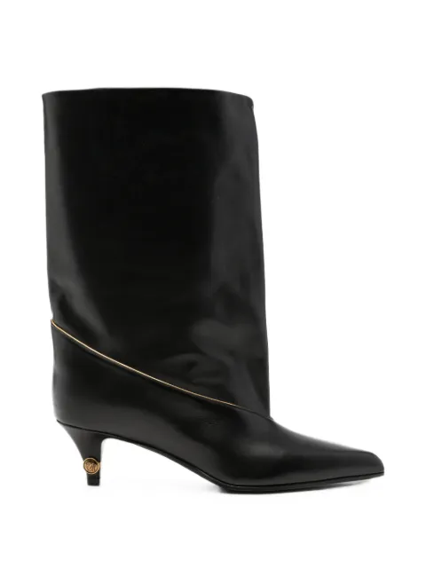 Versace leather ankle boots Black 10266151A17867